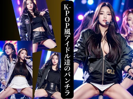 d_334382【同人誌価格比較】K-POP風アイドル パンチラ