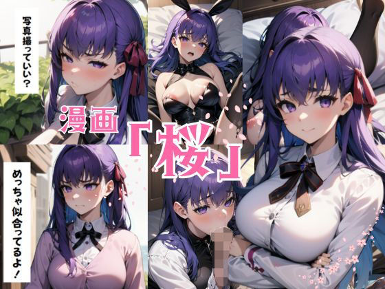 d_341028【同人誌価格比較】巨乳な彼女をF○teキャラの「間○桜」コスで野外露出しホテルでヤってみたw