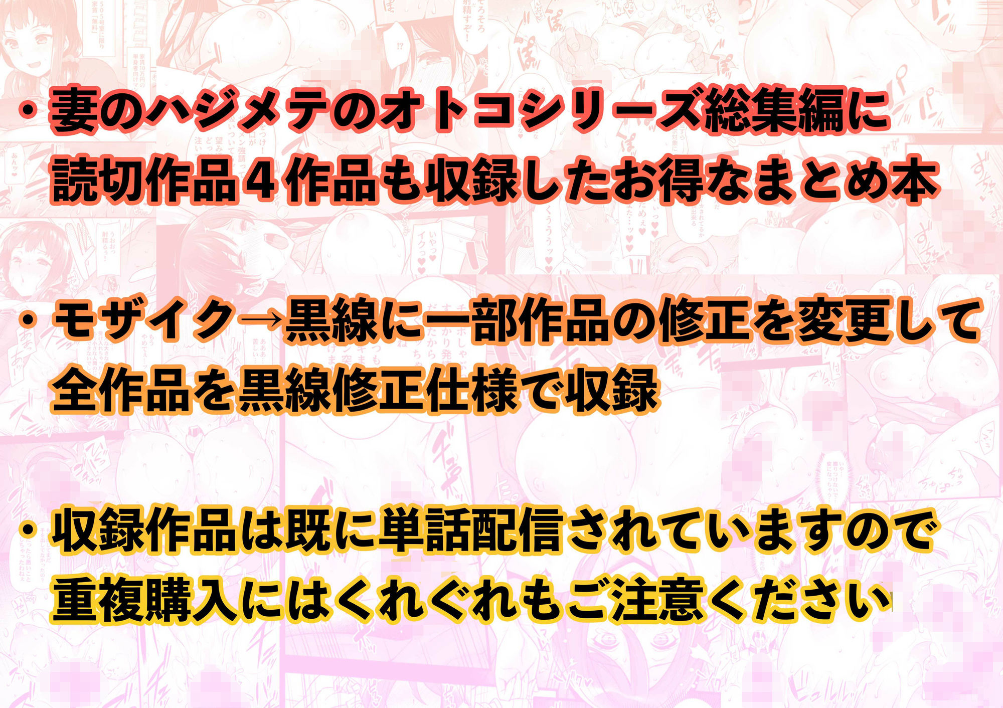 d_362278【同人誌価格比較】姫屋まとめ〜阿部いのり作品集〜妻のハジメテのオトコ総集編＋α