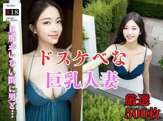 d_373179【同人誌価格比較】【大容量作品】ドスケベな巨乳人妻。宅配でお届けのドアを開けたら薄着で無防備な巨乳美女との出会い