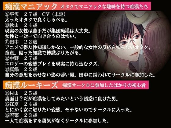 d_412144【同人誌価格比較】集団痴●電車 20人の男たちに触られながら次々とチ●ポを挿入されてしまう