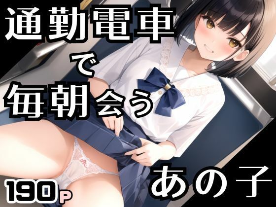 d_416620【同人誌価格比較】通勤電車で毎朝会う可愛いあの子は見られると濡れちゃう