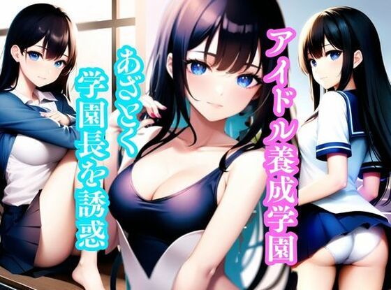 d_426733【同人誌価格比較】アイドル養成学園 ちょっとエッチなアイドルを目指す生徒たちが学園長を誘惑 ＃1