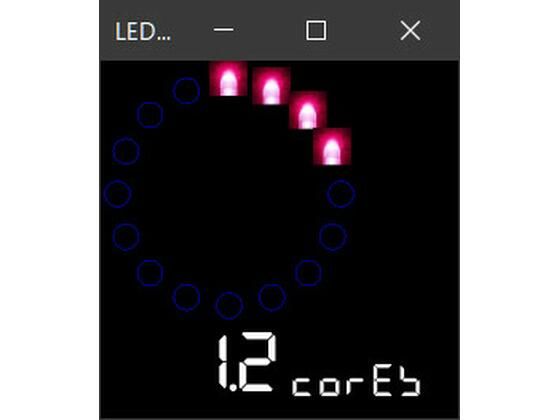 d_452039【同人誌価格比較】LEDランプが鮮やかに光る CPUメーター